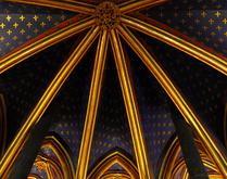 The Beautiful Ceiling of Saint Chapelle -- 2