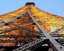 The Eiffel Tower at Dusk