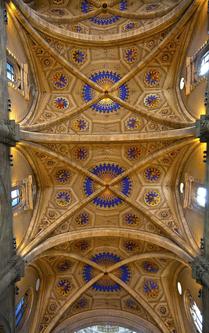 Ceiling of the Duomo in Como