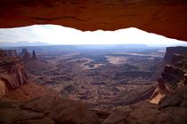 The View Through Mesa Arch -- Canyonlands