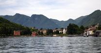 Small Village on Shores of Lake Como