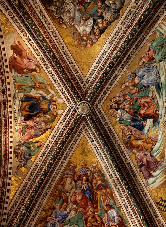 Detail from the Ceiling of the Orvieto Duomo