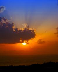 Sunset Over the Caribbean -- Virgin Gorda
